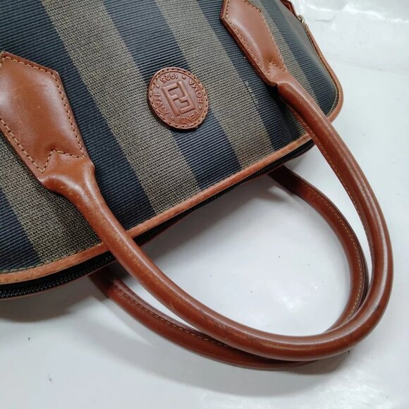 FENDI - Pequin Dome Hand Bag (R722) - Picture 3 of 7